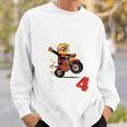 Children's 4Th Birthday Aus Dem Weg Ich Bin Schon 4 Jahre Motorcycle Sweatshirt Geschenke für Ihn