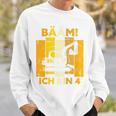 Children's Bäm Ich Bin 4 4 Jahre Boys 4Th Birthday Digger Sweatshirt Geschenke für Ihn