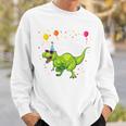 Children's Geburtstags 3 Jahre Junge Dinosaurier Dino Ich Bin 3 Sweatshirt Geschenke für Ihn