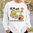 Children's Children's Ich Bin Schon 2 Sweatshirt Geschenke für Ihn