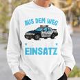 Children's Police Aus Dem Weg Bin Im Einsatz Boys Police Sweatshirt Geschenke für Ihn