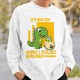 Children's T-Rex Trex Ich Bin Ein Große Und Stolzer Bruder Sweatshirt Geschenke für Ihn