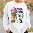 Coni Gelato Scheletro Dolce Fresco Summertime Graphic Felpa Regalos para él