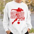 Cottbus Kicken Club Football Fan Rise Brandenburg Red Sweatshirt Geschenke für Ihn