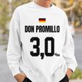 Don Promillo Sauftrikot X Malle Party Trikot Deutschland Sweatshirt Geschenke für Ihn