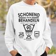 Einstück Ist 90 Jahre Schleend Treateln 90Th Birthday Sweatshirt Geschenke für Ihn