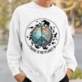 Es Gibt Keinen Planeten B Tiere Tag Der Erde Umwelt Natur A Sweatshirt Geschenke für Ihn