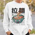 Felice Giapponese Tagliatelle Ramen Ciotola Kawaii Giappone Anime Ramen Felpa Regalos para él