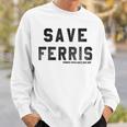 Ferris Bueller's Day Off Save Ferris Typography Felpa Regalos para él