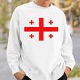 Flag Of Georgia Sweatshirt Geschenke für Ihn