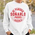 Frase Motivadora Si Puedes Soñarlo Puedes Hacerlo Camisa de entrenamiento Regalos para él