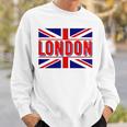 Fun An Colorful Bandiera Di Londra Union Jack Britannico Felpa Regalos para él