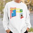 Goodnight Moon Green Decoration Sweatshirt Gifts for Him