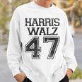 Harris Walz 2024 For President Kamala Harris Tim Waltz Gray Sweatshirt Geschenke für Ihn