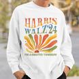 Harris Walz For A Brighter Tomorrow Kamala Harris Walz 2024 Sweatshirt Gifts for Him