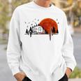 Heartbeat Camperan Moon Foresta Hippie Camping Regali Felpa Regalos para él