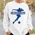 Heidenheim Football Fan Red Sweatshirt Geschenke für Ihn