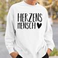 Herzensmensch Freundinnen Beste Freundinnen Beste Freundinnen Sweatshirt Geschenke für Ihn