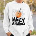 Holy Aperoly Lustiges Zitat Jga Geschenk Gray Sweatshirt Geschenke für Ihn