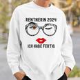 Ich Habe Fertig Rente 2024 Sweatshirt Geschenke für Ihn