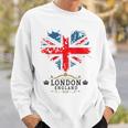 Idea Londra Per Bambini Con Cuore Bandiera Inglese Union Jack Felpa Regalos para él