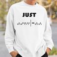 Just Fuck Off Morse Code Sweatshirt Gifts for Him