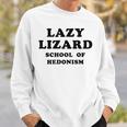 Lazy Lizard School Of Hedonism Acido Retrò Lsd Trip Felpa Regalos para él