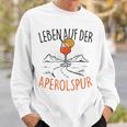 Leben Auf Der Aperolspur Official Spritz Club Aperollin' Sweatshirt Geschenke für Ihn