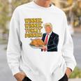 Lustiger Trump-Gewinner Truthahn Dinner Thanksgiving Sweatshirt Geschenke für Ihn