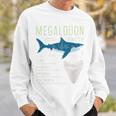 Megalodon Shark Megalodonte Squalo Meg Squali Felpa Regalos para él
