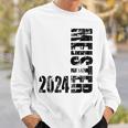 Meister 2024 Aufsteigerintage Motif Team Football Fun Sweatshirt Geschenke für Ihn