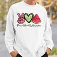 Melon Watermelon Summer Fruit Fruit Sweatshirt Geschenke für Ihn