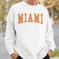 Miami Throwback Classic Sweatshirt Gifts for Him Miami Throwback Classic Sweatshirt Gifts for Him