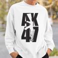 Original Ak47 Kalashnikov Ak-47 Gun Soviet Rifle Sweatshirt Geschenke für Ihn