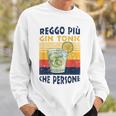 Retrointage Reggo Più Gin Tonic Che Persone Felpa Regalos para él