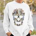 Scary Skull Bunny Rabbit Horror Halloween Sweatshirt Gifts for Him