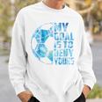 SoccerMy Goal Is To Deny Yours Kid Boy Youth Sweatshirt Gifts for Him