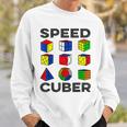 Speed Cuber Puzzle Divertente Per Bambini Felpa Regalos para él
