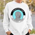 I Support The Current Thing Meme Felpa Regalos para él