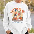 Tutto Bene Xiva La Dolceita Aperoil Spritz Club Back Sweatshirt Geschenke für Ihn