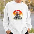 Unterschätze Niemlas Einen Alten Mann Mit Einem Quad I Atv Gray Sweatshirt Geschenke für Ihn