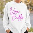 Vera Baddie Maglia A Manica Felpa Regalos para él