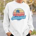 Vintage Santorini Grecia Classico Anni '70 Retrò Surfer Felpa Regalos para él