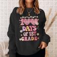 100 Tage 1 Klasse Alles Gute Zum 100 Schultag Für Kinder Lehrer Sweatshirt Geschenke für Sie