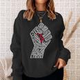 4 Luglio Anti Trump Resist Fist Impeach Felpa Regalos para ella