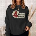 4-Wheel Driveintage 4X4 Overland Emblem 4Wd Sweatshirt Geschenke für Sie