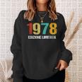 45 Anni Compleanno Anno 1978Intage Edizione Limitata Felpa Regalos para ella