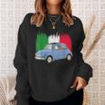 500Intage Car Flag Of Italy Dad Engines Sweatshirt Geschenke für Sie