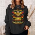 55Th Birthday Als Gott Michor 55 Jahre Schuf Grinste Er 55Th Sweatshirt Geschenke für Sie