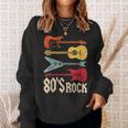 80S Rock Band Guitar Cassette Tape 1980S Vintage 80S Costume Sweatshirt Gifts for Her